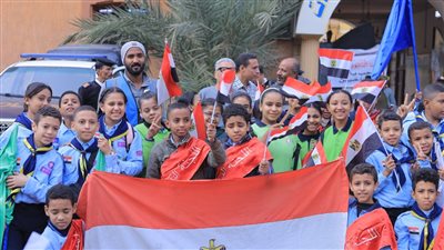 حصاد اليوم الثاني لانتخابات الرئاسة بالأقصر.. وطلاب المدارس يزينون اللجان بأعلام مصر