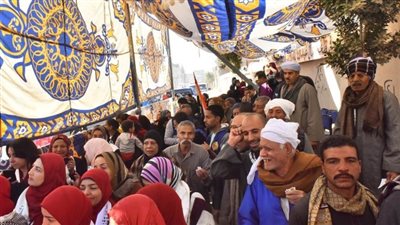 احتفالات وكرنفالات تعم المحافظات في ثالث أيام الانتخابات الرئاسية.. فيديو