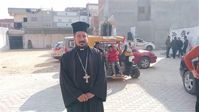 مسيرة حاشدة بالشرقية.. والانبا أندراوس: المشاركة في الانتخابات دليل على حُب الوطن