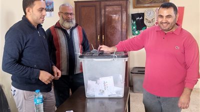 مشاركة قوية لقرية منيل جويدة بالمنوفية في انتخابات الرئاسة 