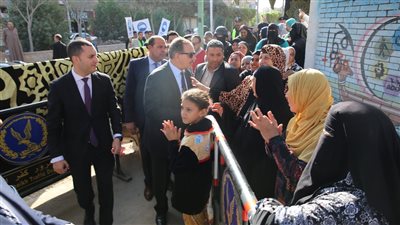 محافظ كفرالشيخ يتفقد لجان الإنتخابات الرئاسية 2024