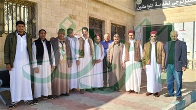 عمد ومشايخ النجيلة يدلون بأصواتهم فى لجان الانتخابات الرئاسية بمطروح