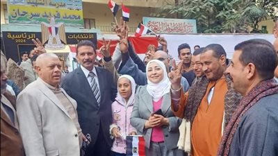 توافد المواطنين على لجان القاهرة بكثافة عالية للتصويت في انتخابات رئاسة الجمهورية