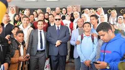 محافظ أسيوط يقدم التحية والتقدير للكيانات الشبابية لمشاركتهم في أكبر مسيرة لدعم مصر