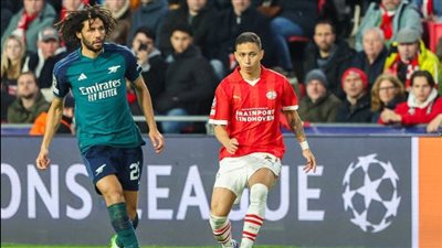 بمشاركة النني .. آرسنال يتعادل مع آيندهوفن ويواصل صدارة مجموعته بدوري الأبطال 