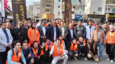 القليوبية تنظم مسيرة شبابية لحث المواطنين على المشاركة بالانتخابات الرئاسية