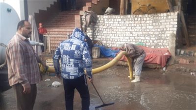 إعلان الطوارئ بالبحيرة فور  سقوط الأمطار على   مراكز المحافظة