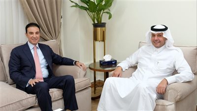 السفير المنزلاوى يبحث مع السفير طلال المطيري سبل تعزيز التعاون بين الكويت والجامعة العربية