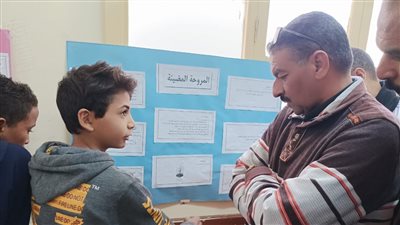 إفتتاح المعرض التمهيدي لمسابقة أيسف بنجع حمادي 