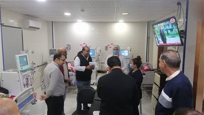 لجنة موسعة لتقييم وحدات الغسيل الكلوي الخاصة بقنا 