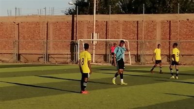 فريق نادي الدخلة يفوز علي نادي بلاط بثمانية أهداف مقابل هدفين