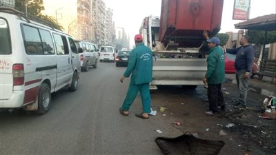 رفع 3250 طن قمامة وأتربة من شوارع طلخا وأجا والمنصورة
