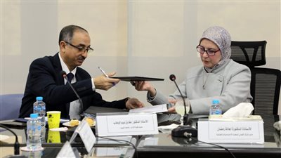 بروتوكول تعاون بين المركز القومى للبحوث الإجتماعية والجنائية وكلية الآداب بالفيوم