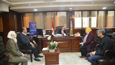 محافظ الغربية يعقد الاجتماع الدوري لمتابعةمعدلات تنفيذ المشروعات