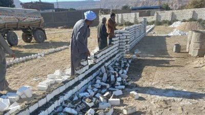 إزالة فورية لحالة تعدٍ بقرية المحروسة بقنا