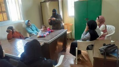 ورشة تدريب على أعمال التريكو بمركز شباب النجمة والحمران بقنا 