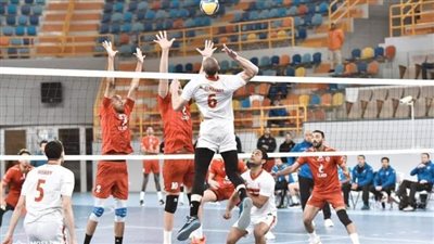 الزمالك يفوز على مصر للبترول في دور الطائرة