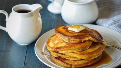 لفطار صحي.. طريقة عمل بان كيك القرع