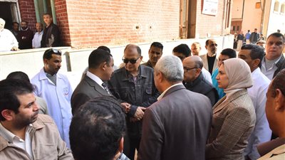 محافظ أسيوط يتفقد أعمال تطوير مستشفى البداري المركزي 