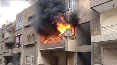 التحقيق في مصرع فتاة بحريق نشب داخل شقة سكنية