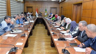 الدقهلية تناقش تكثيف الحملات لإزالة التعديات على الاراضي الزراعية  