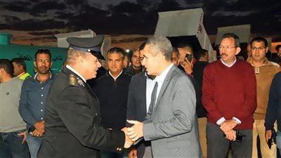  جوله مسائية لمحافظ الغربية للتأكد من سلامة معدات 12 مركز. 