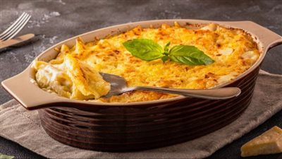 طريقة تحضير الباستا بالجبن والدجاج