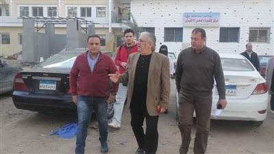 وكيل صحة الدقهلية يتفقد مستشفى صدر المنصورة 
