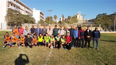 جامعة أسيوط تختتم فعاليات النشاط الرياضي لكرة القدم بالمدينة الجامعية للطلاب