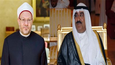 مفتي الجمهورية يهنئ الشيخ مشعل الصباح على توليه أميرًا لدولة الكويت 