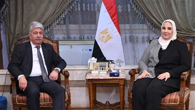 القباج تبحث مع وزير التنمية الاجتماعية الفلسطيني احتياجات الأشقاء الفلسطينيين الإنسانية