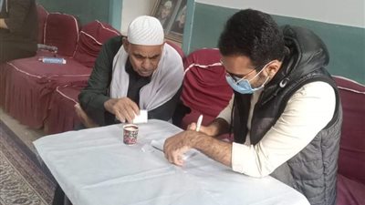 فحص 729 وعلاج 372 حالة بيطرية بالتل الكبير