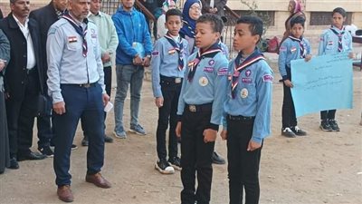 إنطلاق مسابقة التفوق الكشفي للمديريات التعليمية المقامة بنجع حمادي