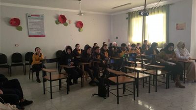توعية الطلاب والعمال بالسلامة والصحة المهنية في شمال سيناء