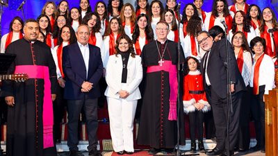 وزيرة الهجرة تستجيب لدعوة رئيس طائفة اللاتين الكاثوليك في مصر