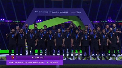 الأهلي يتقلد الميدالية البرونزية في حفل ختام مونديال الأندية