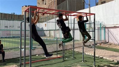 أنشطة رياضية بمركز تدريب اللياقة البدنية بقنا