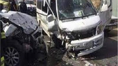 إصابة 6 أشخاص في حادث مروري بطريق القاهرة أسيوط الزراعي في منفلوط