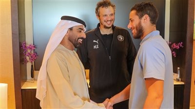 الشامسي يدعم بيراميدز في المعسكر ويؤكد: النادي ولد عملاقا