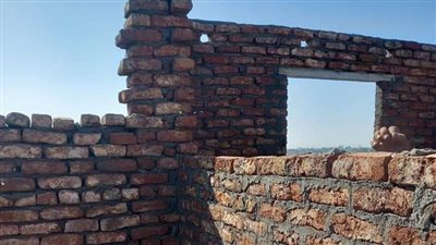 إزالة حالة تعد على الأراضي الزراعية بقرية دندرة بقنا