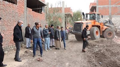 محافظ القليوبية: إزالة التعديات على الأراضي الزراعية بالقناطر الخيرية 