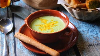 طريقة عمل شوربة الكوسة بالكريمة| تحميك من الشيخوخة