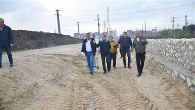 محافظ الغربية يتفقد محور النعناعية بكفر الزيات 