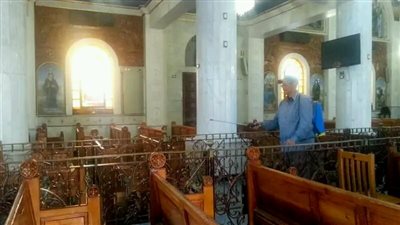 كنائس الدقهلية تستعد لاستقبال المواطنين للاحتفال بعيد الميلاد المجيد 