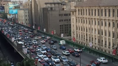 الحالة المرورية في الشوارع الرئيسية بالقاهرة والجيزة (شاهد)