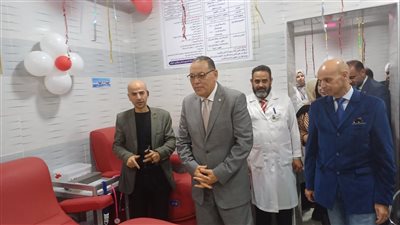 افتتاح بنك الدم التجميعي والمعامل بمستشفى أبوكبير المركزي