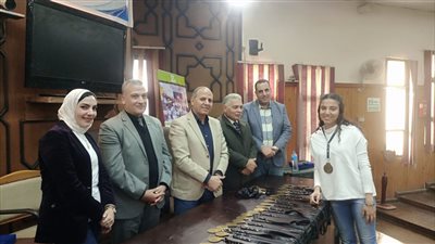 تكريم أصحاب المشروعات المشاركة في آيسف بكفر الشيخ 