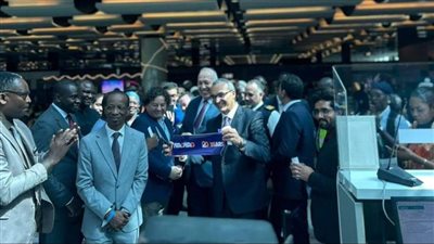 السفير المصري يشارك فى الاحتفال بانطلاق أول رحلة طيران لـ Air Cairo بالسنغال