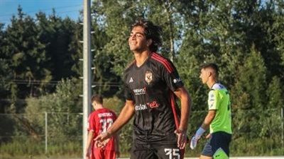 زعلوك يشارك في تدريبات الأهلي استعدادًا لـ فيوتشر في السوبر