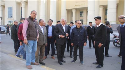 محافظ الجيزة يتفقد أعمال التطوير الجارية بمحيط السكة الحديد ببشتيل قبل افتتاحها
